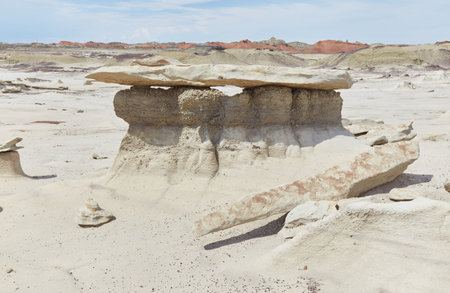 The Bizarre Formations of Bisti Badlands, New Mexico