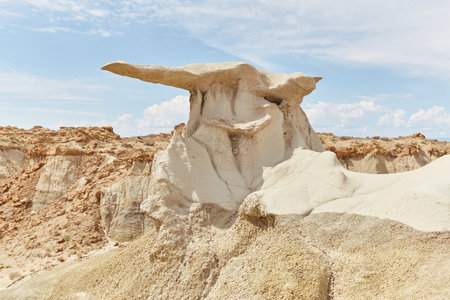 The Bizarre Formations of Bisti Badlands, New Mexico