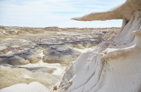 The Bizarre Formations of Bisti Badlands, New Mexico
