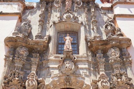 The colorful historic city of Guanajuato, Mexicoの写真素材