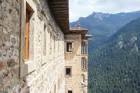 The stunning Sumela Monastery in the eastern Turkish province of Trabzon