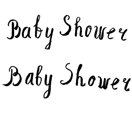 Hand drawn text lettering of an inspirational saying.のイラスト素材