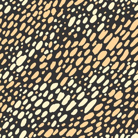 Seamless Vector hand drawn calligraphic brush stroke pattern. Colorful style design.のイラスト素材