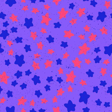 Stars shape Seamless pattern, great design for any purposes. Abstract modern graphic element. Geometric background fashion pattern. Abstract cover, backdrop, pattern, wallpaper.のイラスト素材