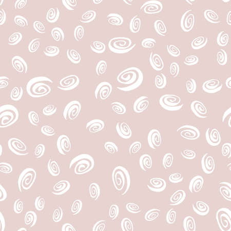 Abstract seamless pattern with Brush Strokes geometric elements. Beautiful modern texture with chaotic painted shapes. Multicolored background for your design.のイラスト素材