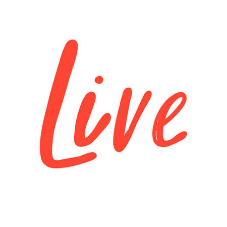 Live. Icon backdrop Sale website banner. Business card Vector collection. Discount offer sign. Sticker Price tag.のイラスト素材
