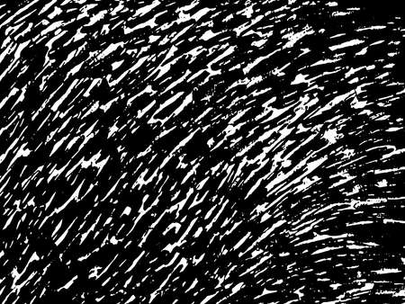 Vector hand drawn calligraphic brush stroke monochrome pattern. Black and white style design. Good for poster, fabric print, web page background, birthday card invitation, interior surface textureのイラスト素材