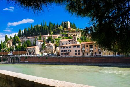 View of Verona, Italyの写真素材