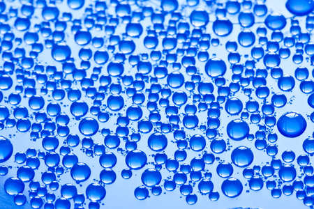 Water drops texture making abstract nature backgroundの写真素材