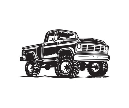 mountain extreme vehicle logo icon silhouette vector templateのイラスト素材