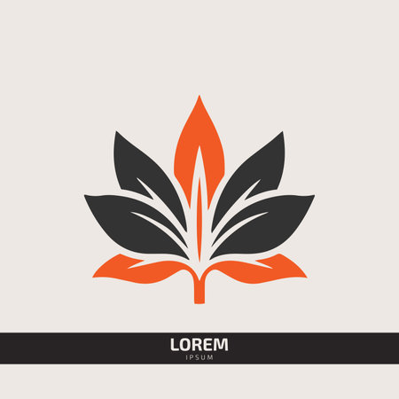 flower logo floral vector template colorのイラスト素材