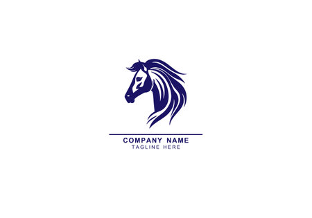Vector mascot, cartoon of horse, Vector illustration icons and logo design elements horse vectorのイラスト素材