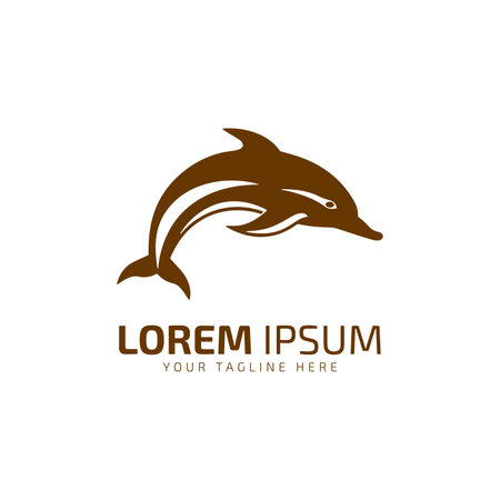 water Fish Logo design vector template. Seafood restaurant shop store Logotype concept iconのイラスト素材