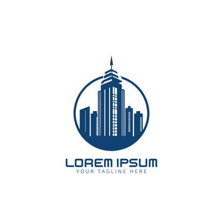 building logo design architecture inspirationのイラスト素材