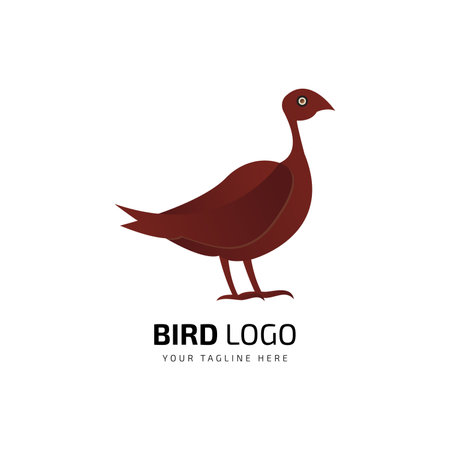 Partridge Icon Silhouette Illustration. Bird Pheasant Vector Graphic Pictogram Symbol Clip Art. Doodle Sketch Black Sign.のイラスト素材