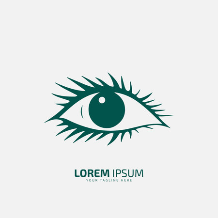 Eye template vector icon illustration design. Eye logo template vector iconのイラスト素材