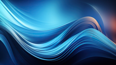 A photo of abstract background blue dark and light blue Generative AIの素材