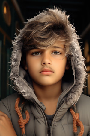 Actors Essence Radiating Handsomeness in this Captivating Shot Generative Aiの素材