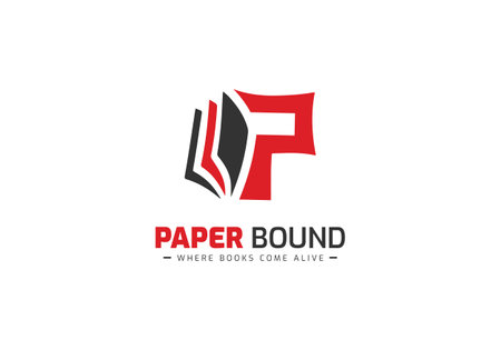 Abstract Letter P with Book Pages Logo Concept, professional Education Logo with Initial Letter P iconのイラスト素材