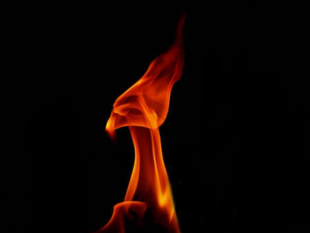 Blaze fire flame texture for banner background.の写真素材