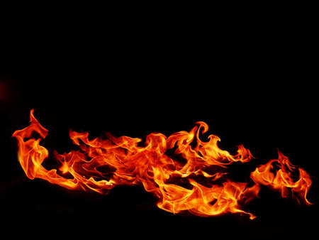 Blaze fire flame texture for banner background