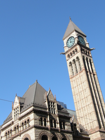 Historic Toronto City Hall in Canada