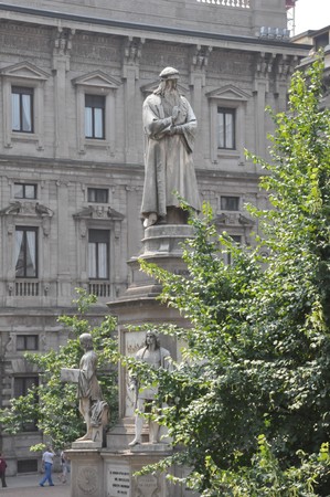 Architecture in Milan, Italyの写真素材