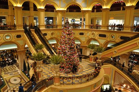 The Venetian Hotel and Casino in Macauのeditorial素材