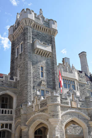 Casa Loma in Toronto, Canadaの写真素材