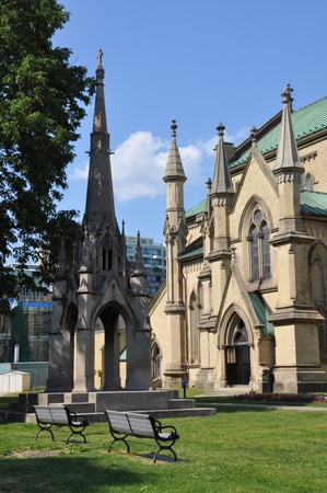 Cathedral Church of St James in Toronto, Canadaのeditorial素材