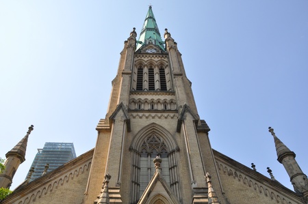 Cathedral Church of St James in Toronto, Canadaの写真素材