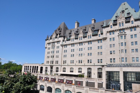 Chateau Laurier in Ottawa, Canadaのeditorial素材