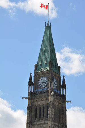 Parliament Hill in Ottawa, Canada