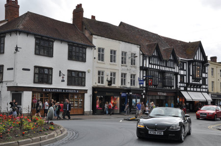 Stratford Upon Avon in England, United Kingdomのeditorial素材