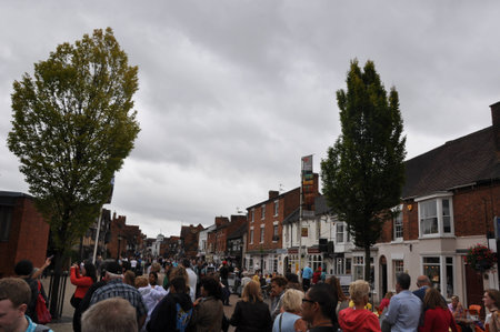 Stratford Upon Avon in England, United Kingdomのeditorial素材