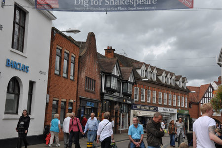 Stratford Upon Avon in England, United Kingdomのeditorial素材