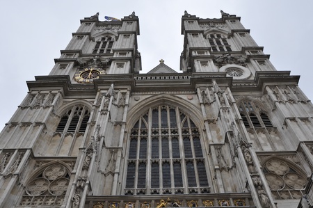 Westminster Abbey in Londonの写真素材