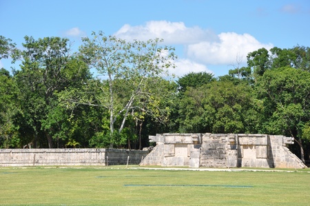 Chichen Itza in Mexicoの写真素材
