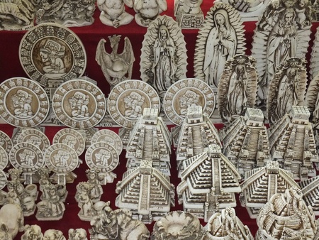 Mayan Handicrafts in Mexicoの写真素材