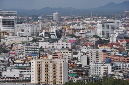View of Pattaya, Thailandのeditorial素材