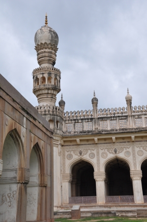 Qutb Shahi Tombs in Hyderabad, Indiaの写真素材