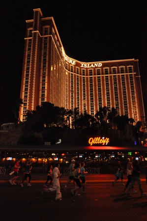 LAS VEGAS - DECEMBER 2  Treasure Island Hotel and Casino on December 2, 2012 in Las Vegas  This Caribbean themed resort has an hotel with 2,884 rooms のeditorial素材