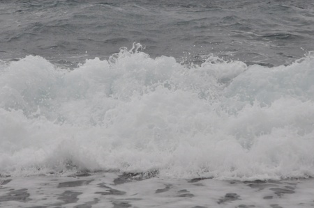Black Sand Beach at Waianapanapa State Park in Maui, Hawaii