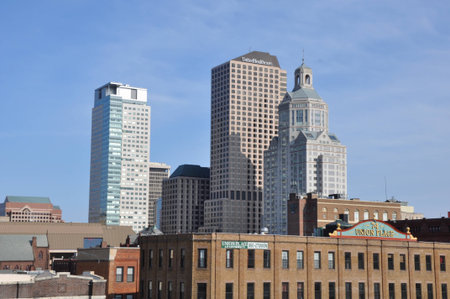 Downtown Hartford in Connecticutのeditorial素材
