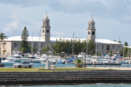 The Royal Navy Dockyard in Bermudaのeditorial素材