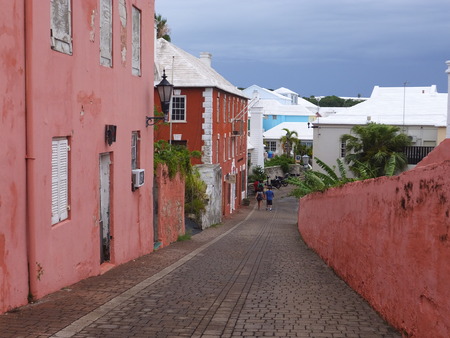 Blacksmith Hill in St  George, Bermudaのeditorial素材