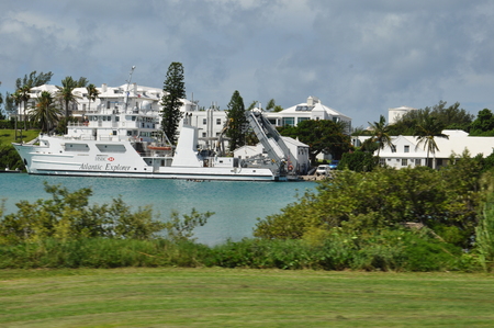 Around the islands of Bermudaのeditorial素材