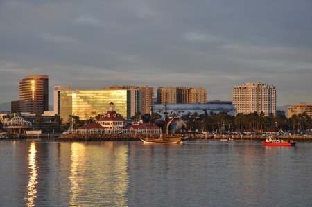 Long Beach in Californiaのeditorial素材