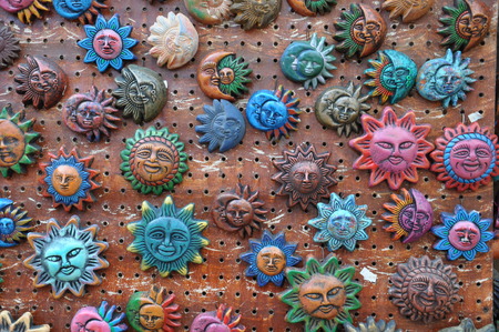 Handicrafts at Old Town in San Diego, Californiaの写真素材