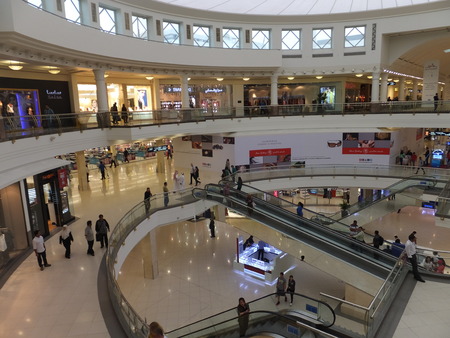 Deira City Center Shopping Mall in Dubai, UAEのeditorial素材